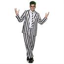 Adults Spooky Striped Suit Costume