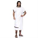 Underwraps Costumes Men's Classic Toga with Shoulder Drape Costume