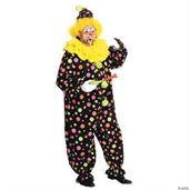 Adult Polka Dot Clown Costume