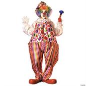 Adult Harpo Hoop Clown Costume