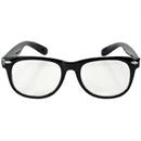 Glasses Blues Black & Clear