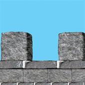 STONE WALL BORDER 20IN X 30FT