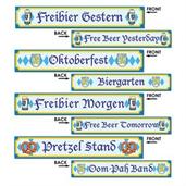Oktoberfest Sign Cutouts