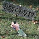 Keep Out Warning From Below!