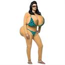 Big Bikini Boobs and Butt Adult Costume