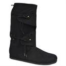 Renaissance Black Tall Boots