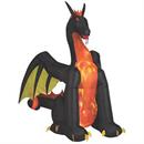 Projection Airblown Dragon Fire