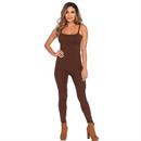 Basic Unitard Adult Brown