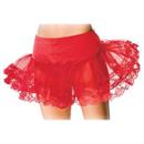 Petticoat Red Lace Bottom