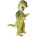 Toddler Green T-Rex Dinosaur Jumpsuit Costume 