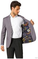 OppoSuits Daily Men's Blazers Daily Batman Grey