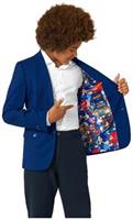 OppoSuits Daily Teen Boys' Blazers TEEN BOYS Daily Sonic Blue