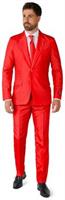 Suitmeister Men's Suits Solid Red