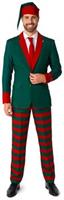 Suitmeister Men's Suits Santa's Elf Green