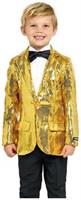 Suitmeister Boys' Blazers BOYS Sequin Gold