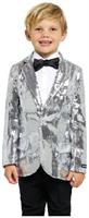 Suitmeister Boys' Blazers BOYS Sequin Silver