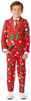 Suitmeister Boys' Suits BOYS Christmas Trees Stars Red