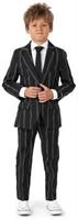 Suitmeister Boys' Suits BOYS Oversized Pinstripe Black
