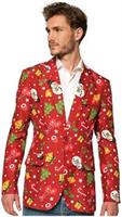 Suitmeister Men's Blazers Christmas Red Icons - Light Up