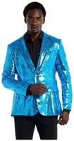 Suitmeister Men's Blazers Sequins Blue