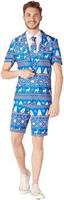 Suitmeister Men's Summer Suits SUMMER Christmas Blue Nordic