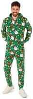 Suitmeister Men's Onesies Santa Elves Green