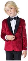 OppoSuits Deluxe Boys' Blazers BOYS Dinner Jacket - Burgundy