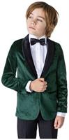 OppoSuits Deluxe Boys' Blazers BOYS Dinner Jacket - Rich Green