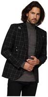 OppoSuits Deluxe Men's Blazers Outer Space - Galaxy Map - Black