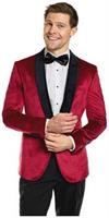 OppoSuits Deluxe Men's Blazers Dinner Jacket - Burgundy