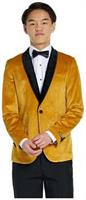 OppoSuits Deluxe Teen Boys' Blazers TEEN BOYS Dinner Jacket - Gold