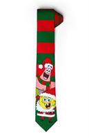 OppoSuits Men's Ties SpongebobT Tie - Christmas