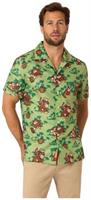 OppoSuits Men's Hawaiian Shirts Donkey KongT - Bananas - Shirt