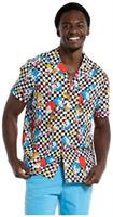OppoSuits Men's Hawaiian Shirts Sonic Retro Rings