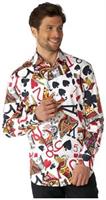 OppoSuits Men's Shirts SHIRT LS King of Clubs