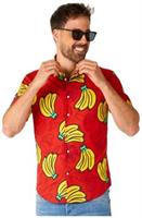 OppoSuits Men's Summer Shirts SHIRT Short Sleeve Donkey KongT