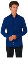 OppoSuits Teen Boys' Shirts SHIRT LS Navy Royale Teen boys