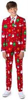 OppoSuits Teen Boys' Suits TEEN BOYS Festivity Red