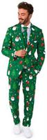 OppoSuits Men's Suits Festivity Green