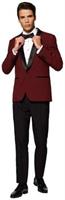 OppoSuits Men's Tuxedos Hot Burgundy