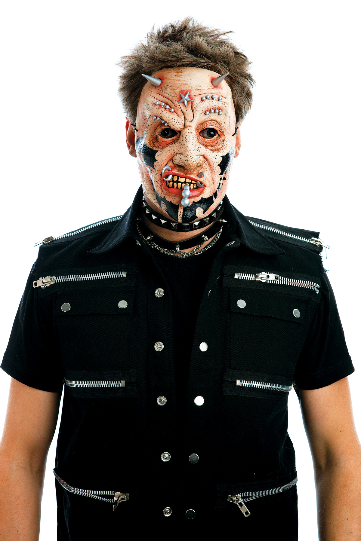 The Boss Metallic Mobsters Mask