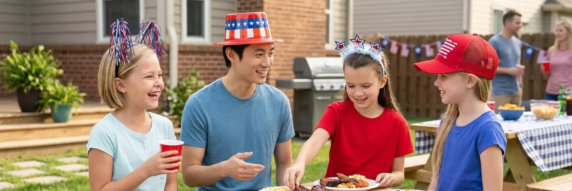 Fourth of July Hats & Head Boppers